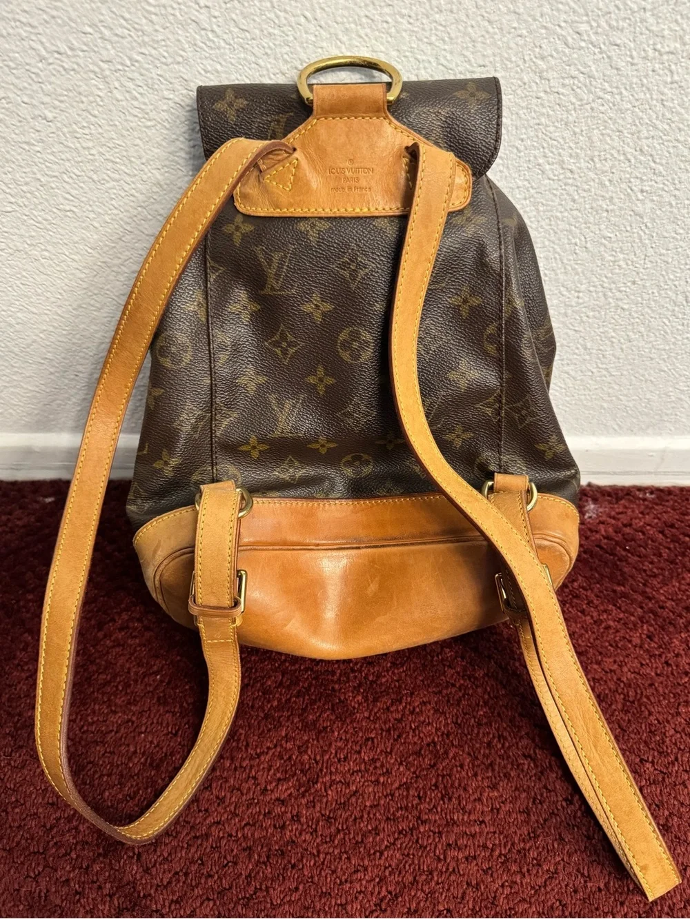 Pre Loved LOUIS VUITTON MONTSOURIS MM BACKPACK BAG